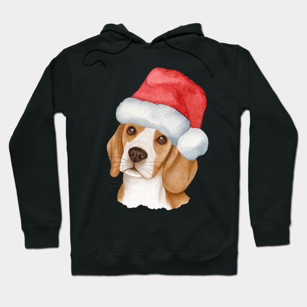 Cute And Lovely Animals With Christmas Hoodie by AbstractArt14